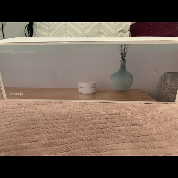 Google WiFi! Plug it in and increase your internet signal up to 4,500 sq feet!! - Picture 2 of 4